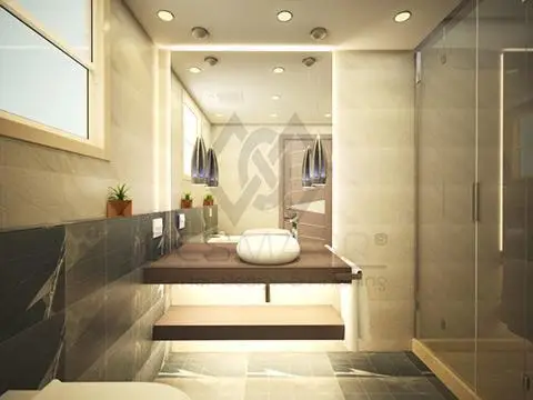 تصميم داخلي لحمام مودرن بالمعادي